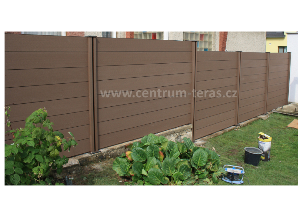 WPC GWFence - hlavice sloupku GW211 - brown