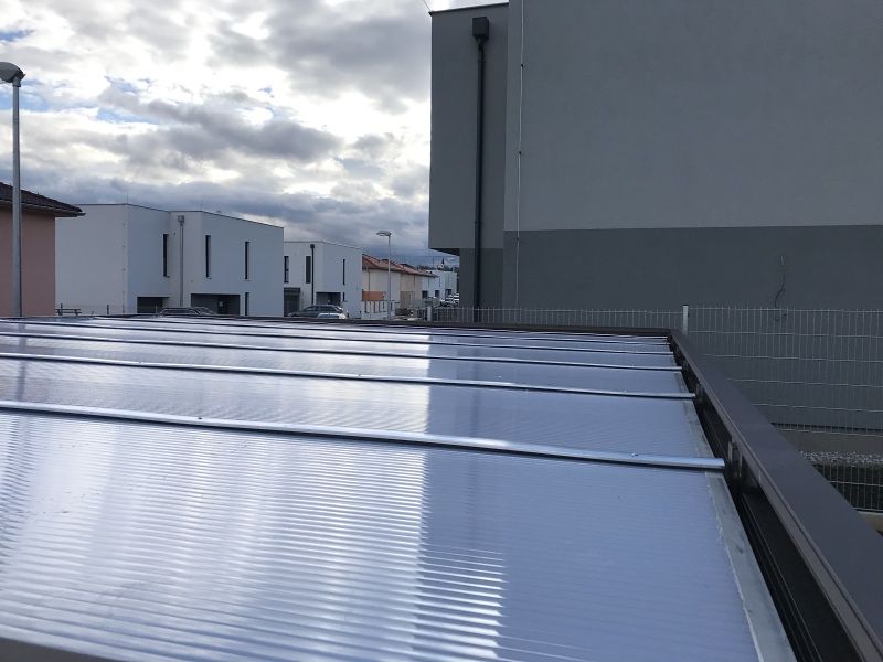 Hliníkový přístřešek CARPORT 5 x 5m