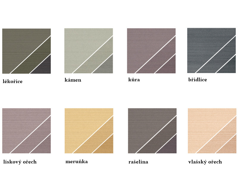 Twinson terasové prkno duté 140x28mm - lískový ořech