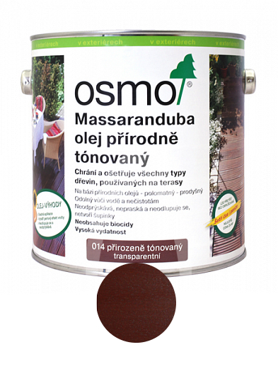 OSMO olej na terasy 2,5l Massaranduba 014