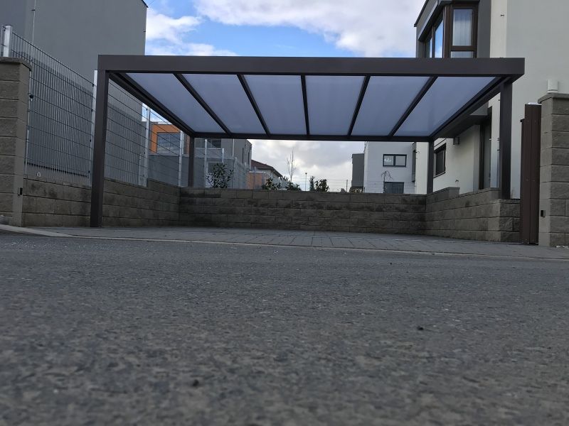 Hliníkový přístřešek CARPORT 3 x 4m