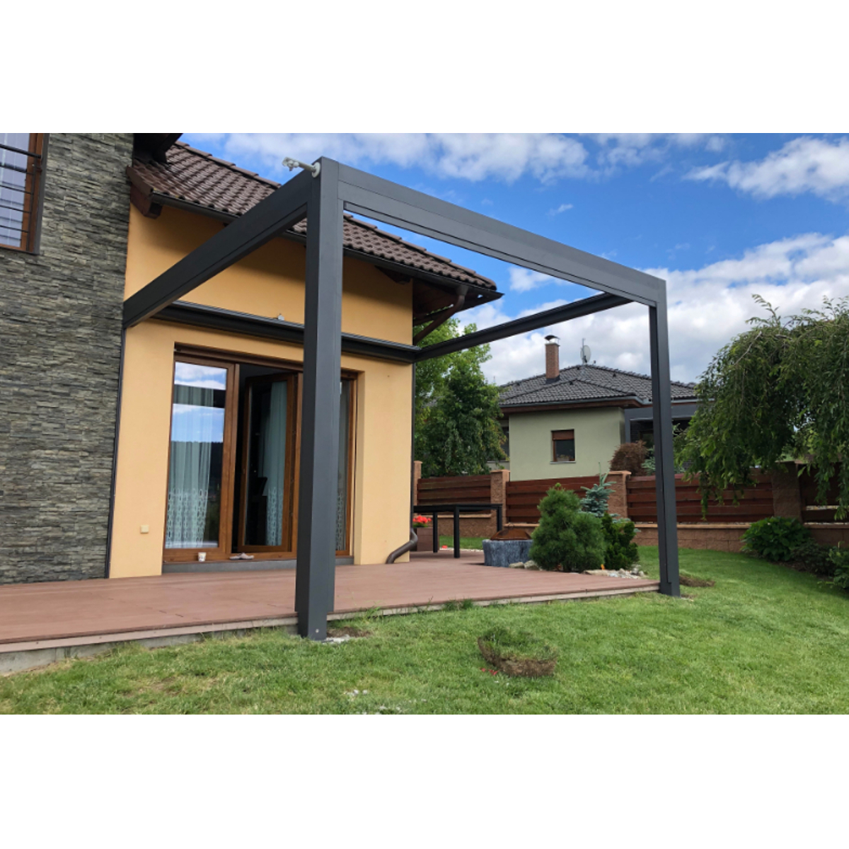 Hliníková pergola CUBE 3 x 4m