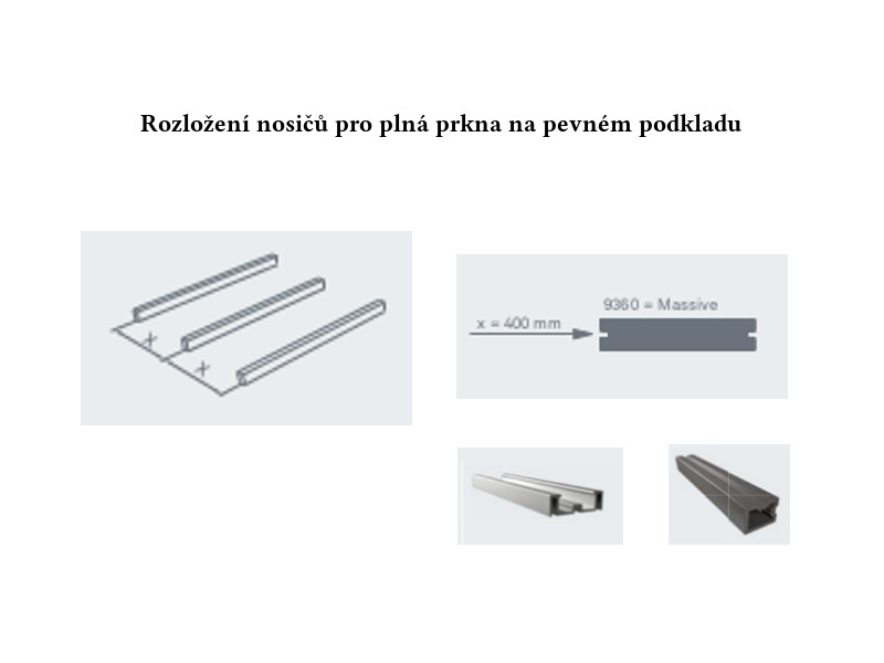 Hliníkový profil Twinson 50x16