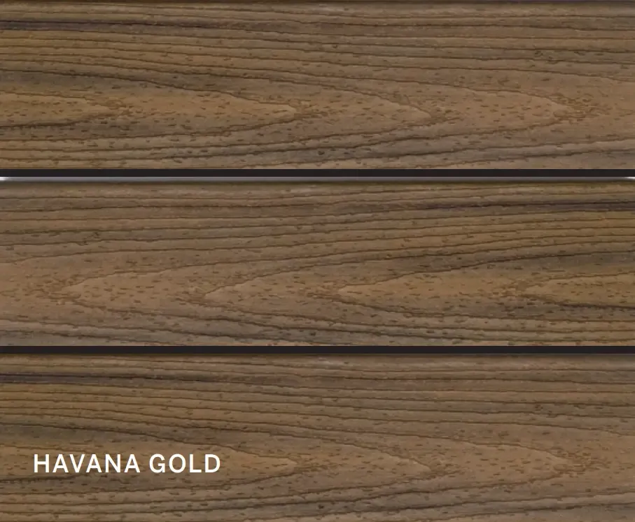 Terasový profil Trex Transcend Havana Gold