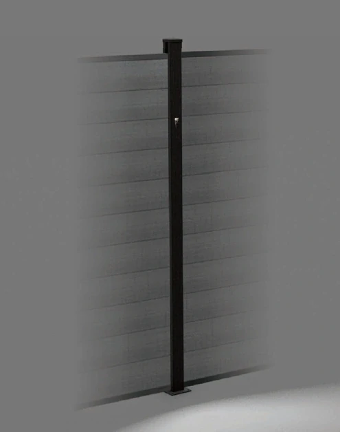 LED osvětlení plotového sloupku