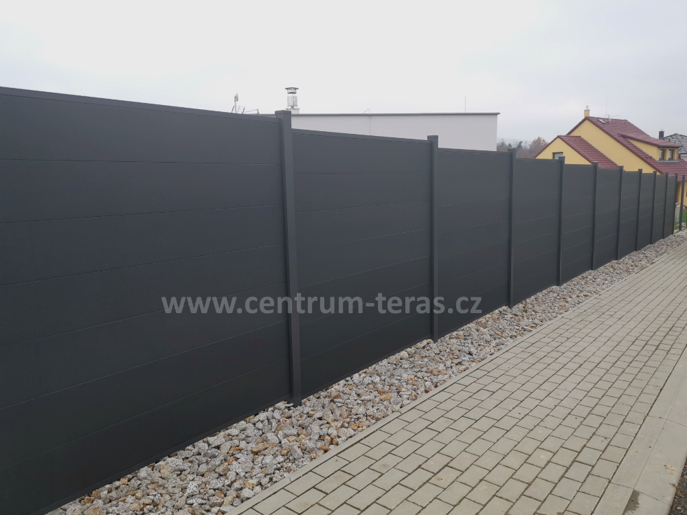 Al GWFence - dřevo plastová plotovka GW303 - stone grey