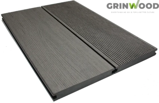 Dřevoplastové (WPC) terasové prkno GW009 - stone grey