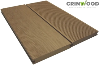 Dřevoplastové (WPC) terasové prkno GW009 - teak
