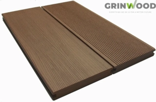 Dřevoplastové (WPC) terasové prkno GW009 - brown