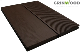 Dřevoplastové (WPC) terasové prkno GW009 - colorado brown