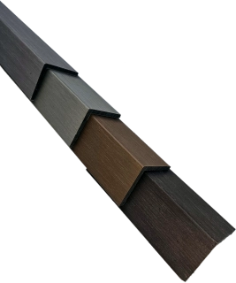 WPC lišta rohová COEX - dark brown 