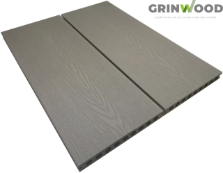 Dřevoplastové coextrudované terasové prkno GW917 - grey